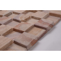 Latvia Villa Courtyard Wall Decorative Sandstone Mosaic Tile